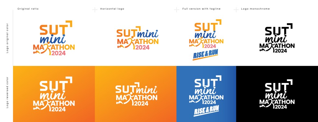 SUT mini marathon 2024 - Logo Variation