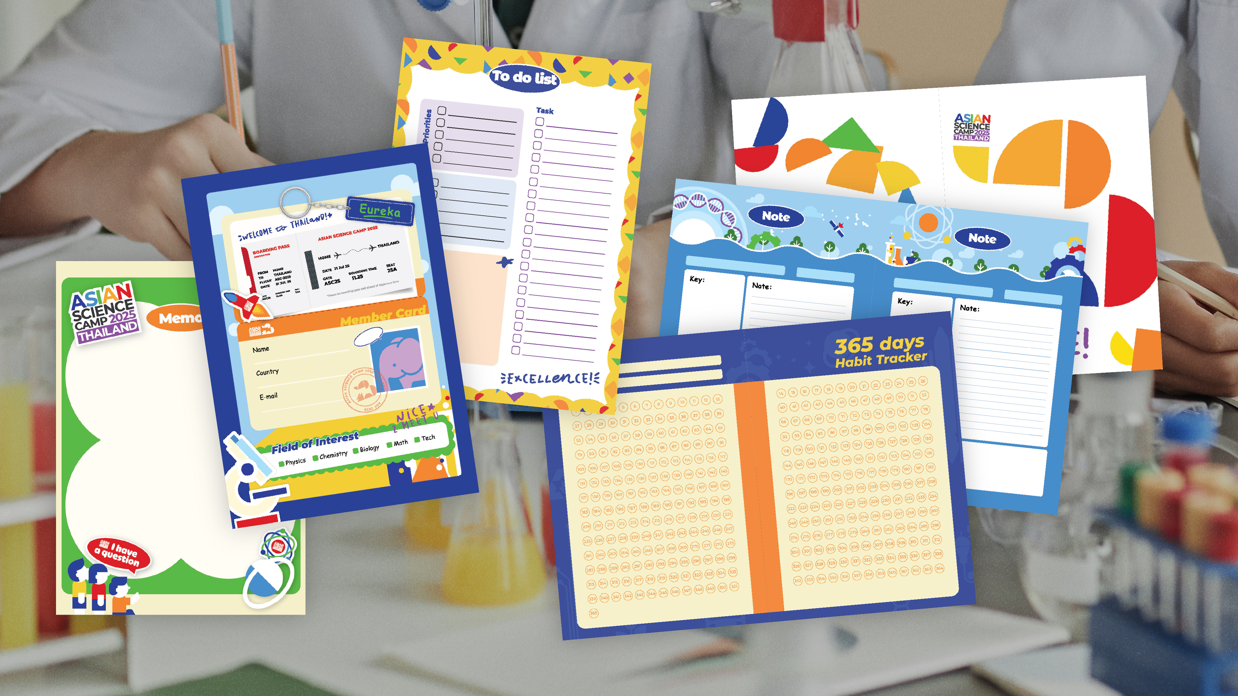 ASC2025 Identity Design for Giveaway by indeedly studio