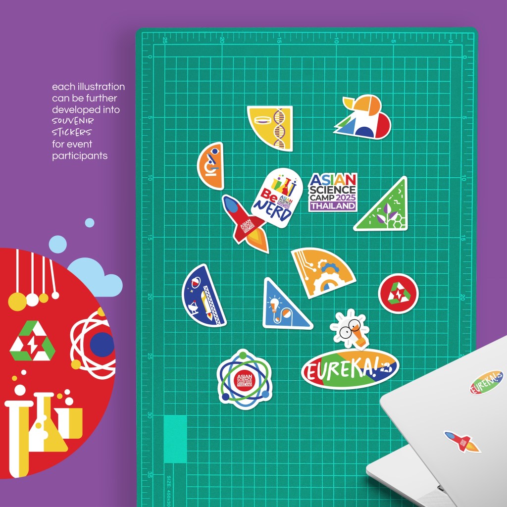 ASC2025 Visual Illustration Identity Design by indeedly studio