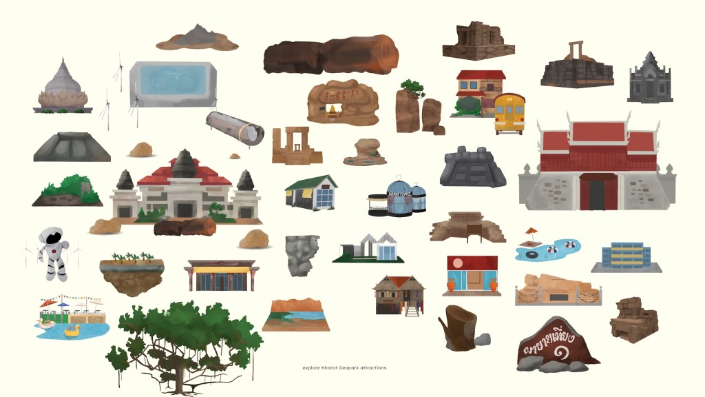 KhoratGeoparkMap Attractions