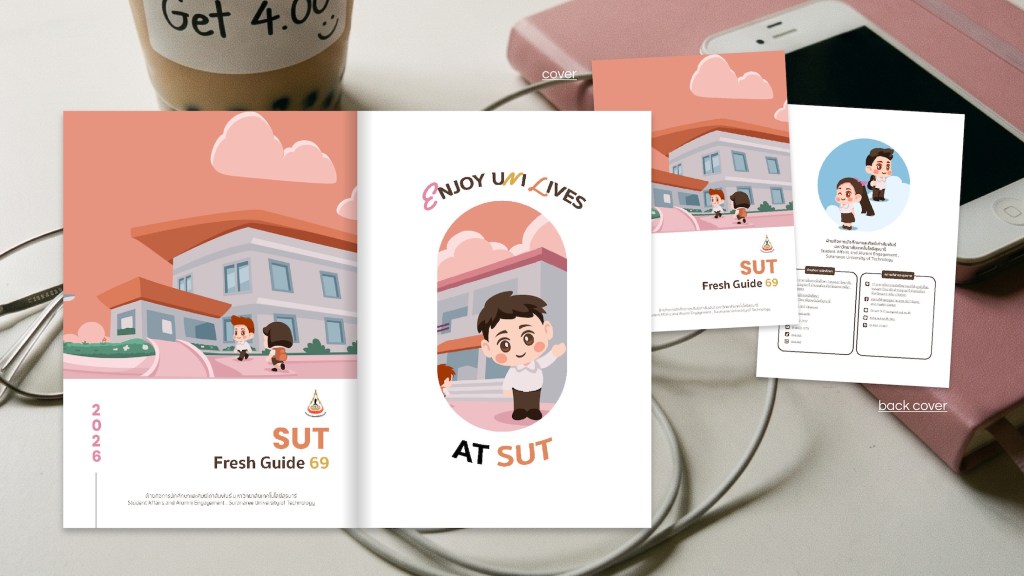an eBook design for DSA SUT university students. Designed by indeedly studio.
